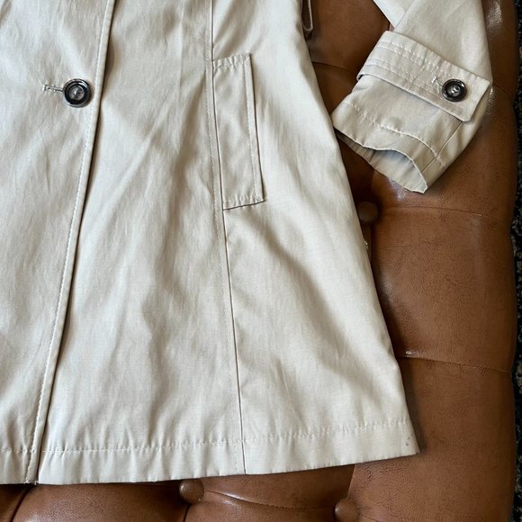 EUC! VIA SPIGA Trench/Rain Coat PP - Picture 4 of 16